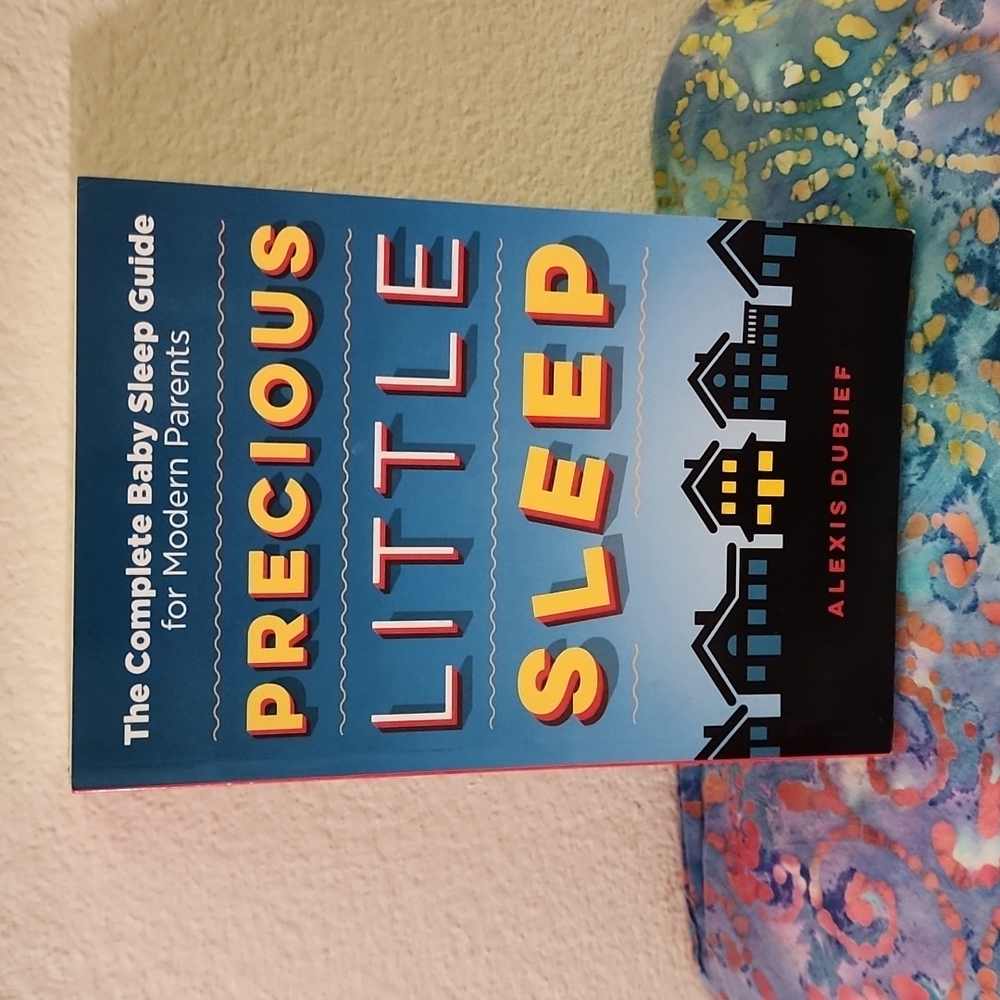 Precious Little Sleep Book by Alexis Dubief - Blue Cover